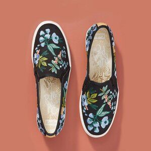 Keds Women's Black Floral Sneakers